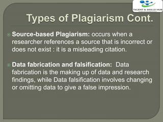 Avoiding academic misconduct | PPTX
