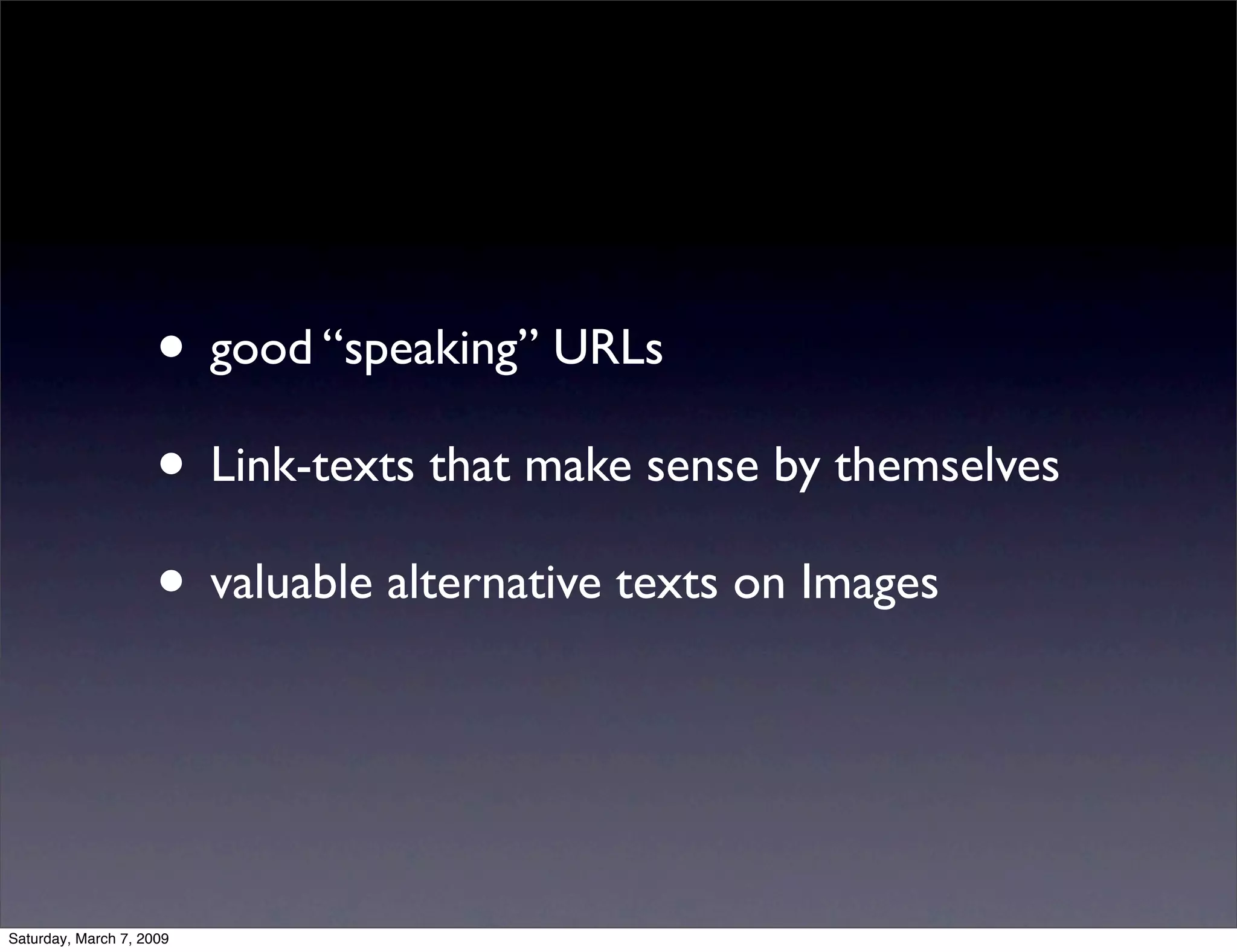 Avoiding common Accessibility mistakes