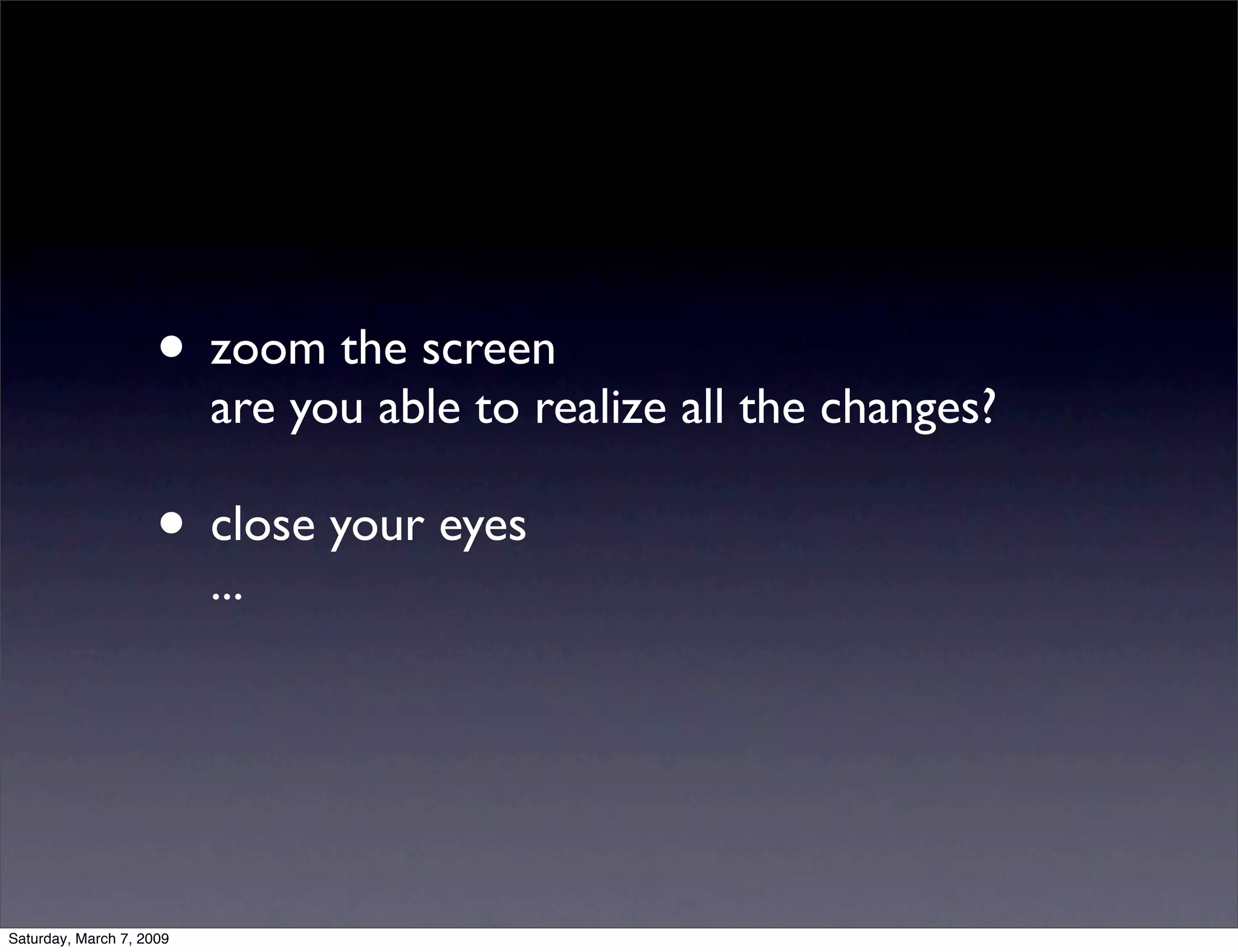 Avoiding common Accessibility mistakes