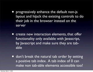 Avoiding common Accessibility mistakes