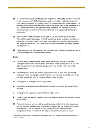 Avoiding danger from underground services. | PDF