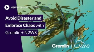 Avoiding Disasters by Embracing Chaos:
Validating Disaster Recovery with Chaos Engineering
 