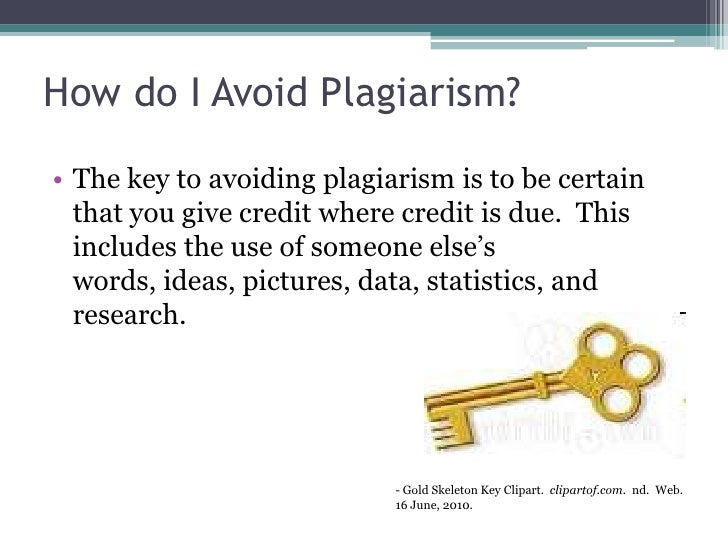 how can you avoid plagiarism
