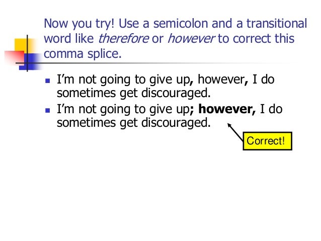 when do i use a comma