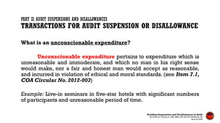 Avoiding Suspensions and Disallowances in Audit.pptx