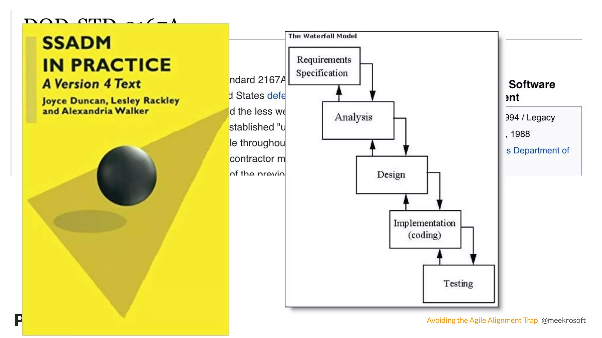 Avoiding the Agile Alignment Trap @meekrosoft
 