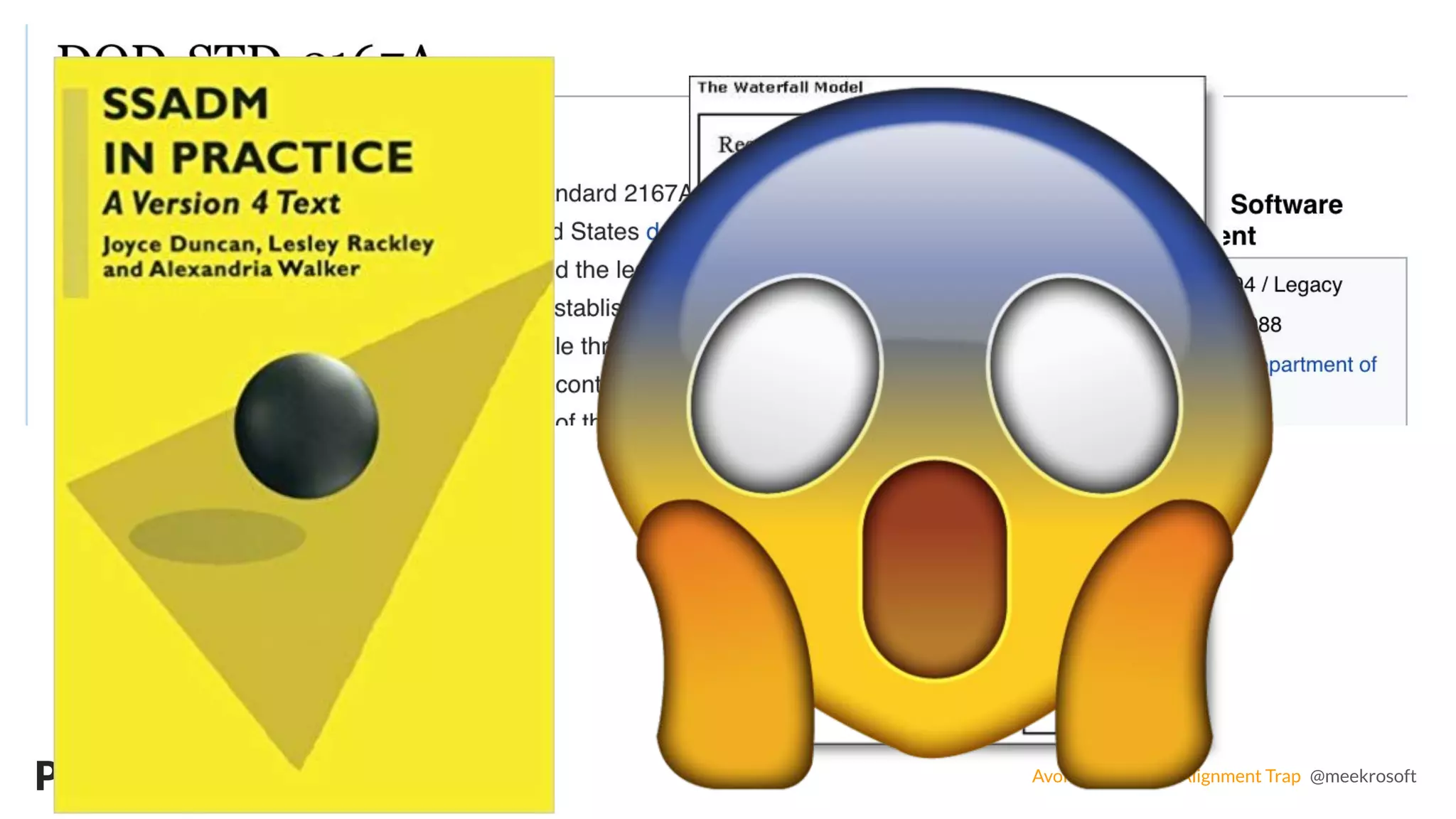 Avoiding the Agile Alignment Trap @meekrosoft
 