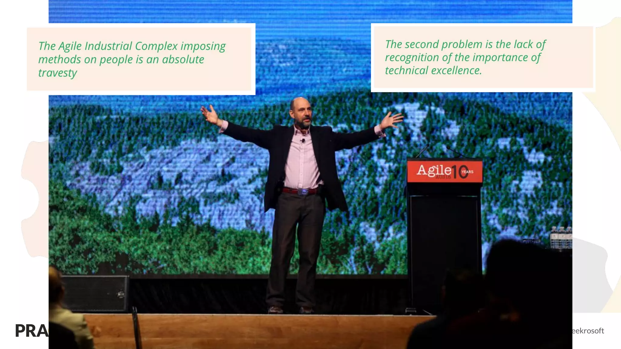 Avoiding the Agile Alignment Trap @meekrosoft
 