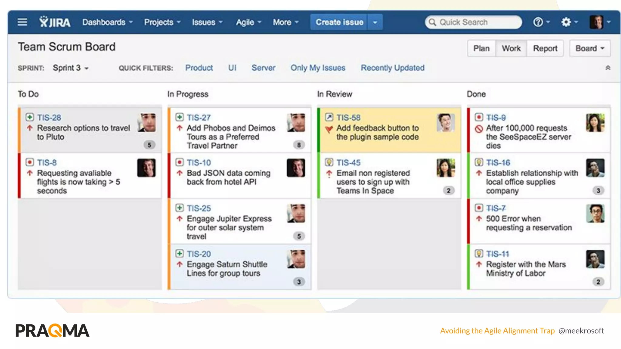 Avoiding the Agile Alignment Trap @meekrosoft
 
