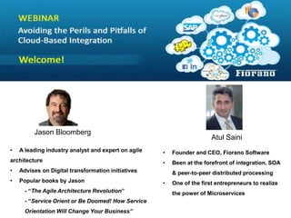 Avoiding the perils and pitfalls of cloud based integration