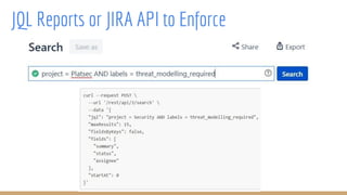 JQL Reports or JIRA API to Enforce
 
