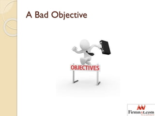 A Bad Objective
 