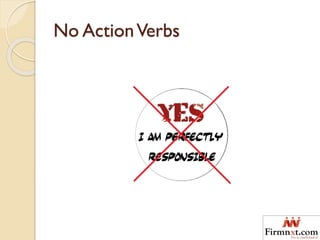 No ActionVerbs
 