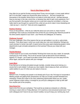 Avoid The Top 10 Interview Mistakes