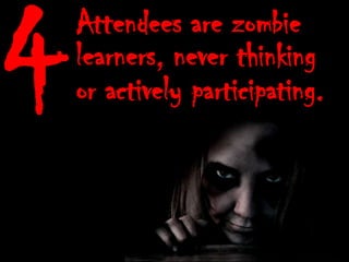 Avoid The Conference Zombie Zone