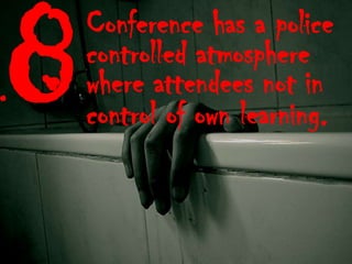 Avoid The Conference Zombie Zone