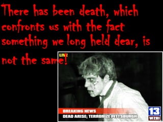 Avoid The Conference Zombie Zone