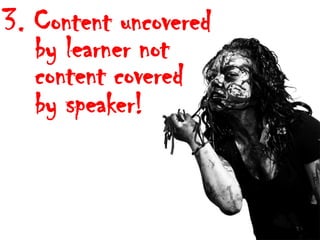 Avoid The Conference Zombie Zone