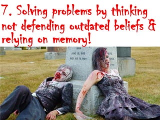 Avoid The Conference Zombie Zone