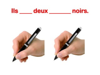 Ils ____ deux _______ noirs.

 