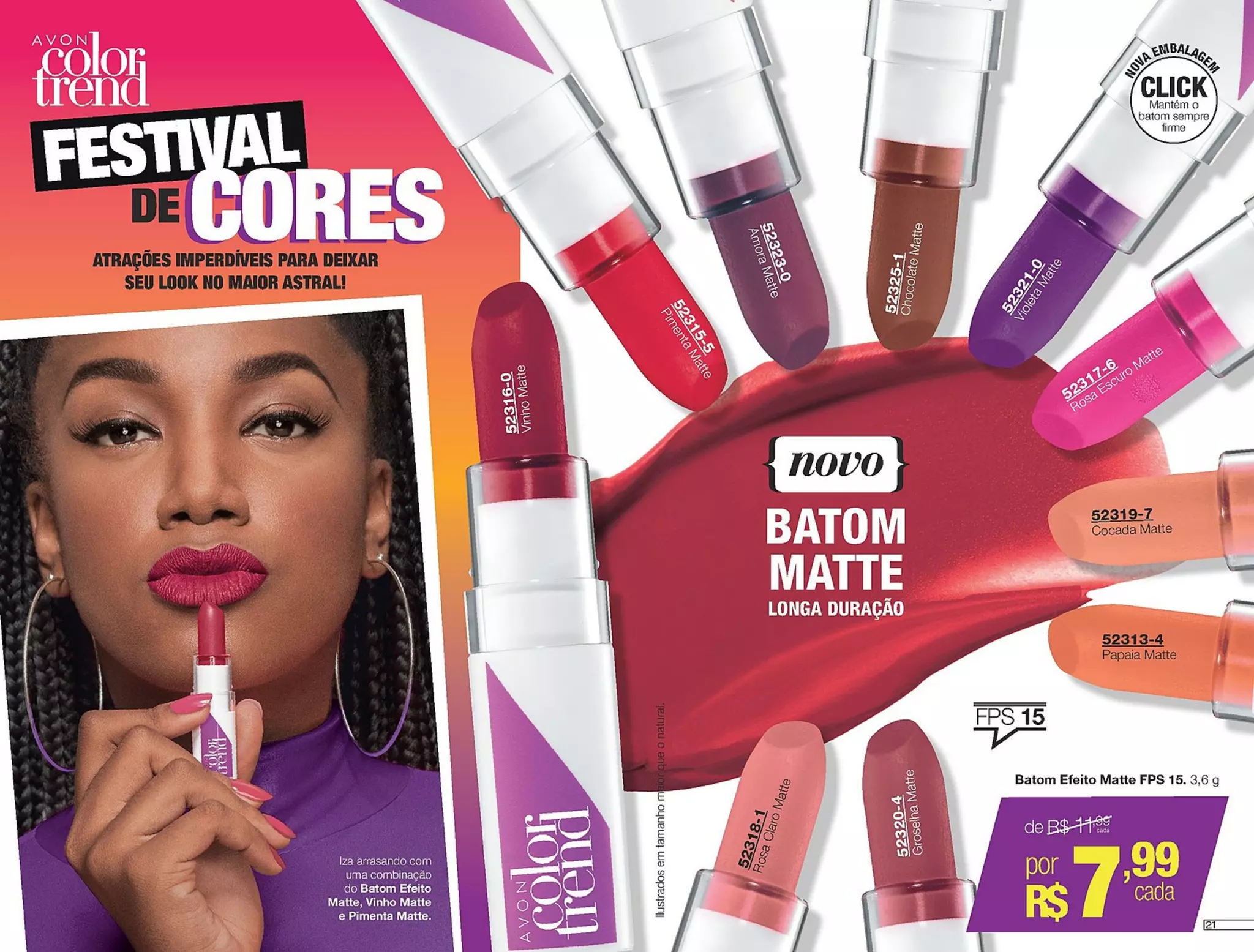 Folheto Avon Cosméticos - 15/2017