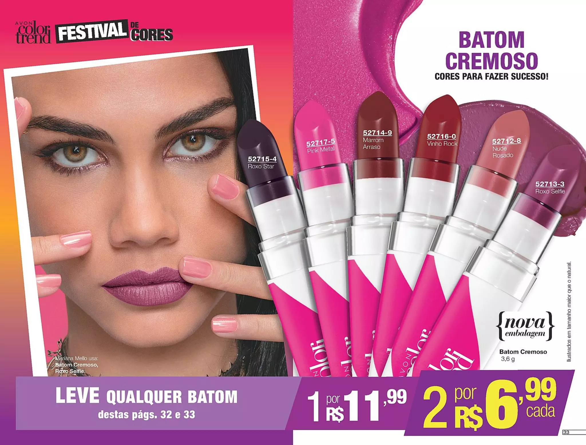 Folheto Avon Cosméticos - 15/2017