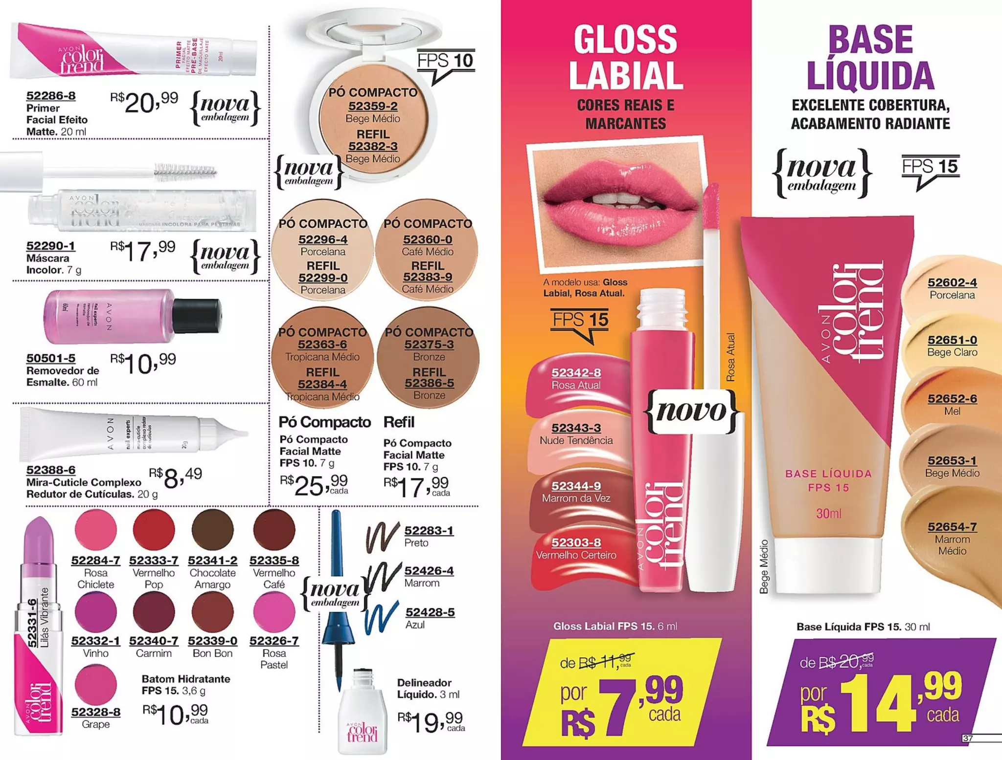 Folheto Avon Cosméticos - 15/2017