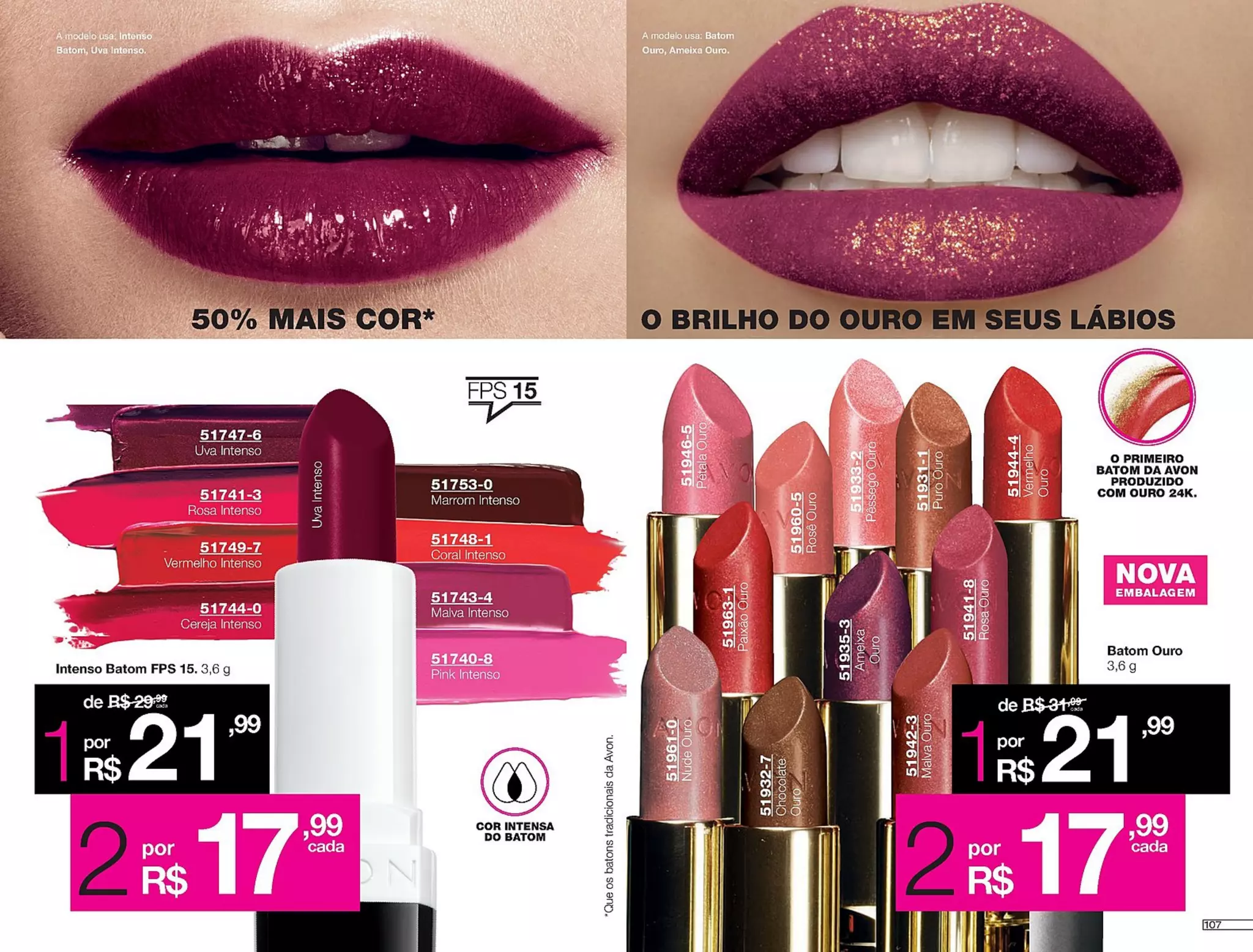 Folheto Avon Cosméticos - 15/2017