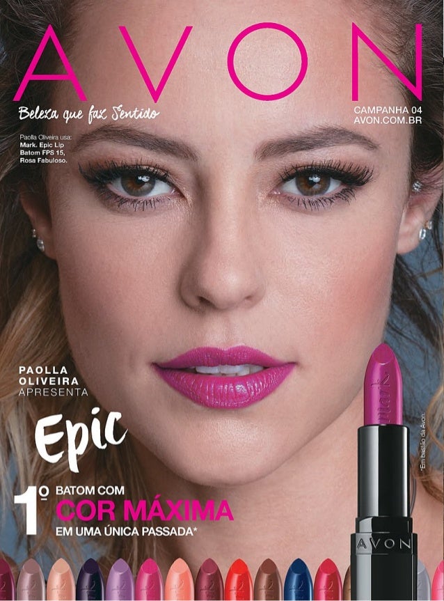 Folheto Avon Cosméticos 04/2018