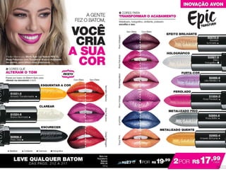 Folheto Avon Cosméticos - 05/2018