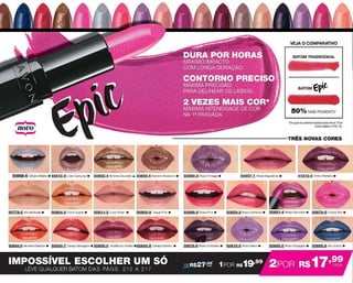 Folheto Avon Cosméticos - 05/2018