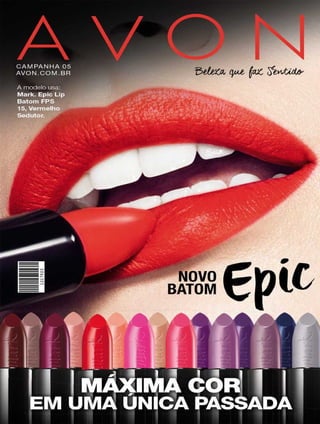 Folheto Avon Cosméticos - 05/2018