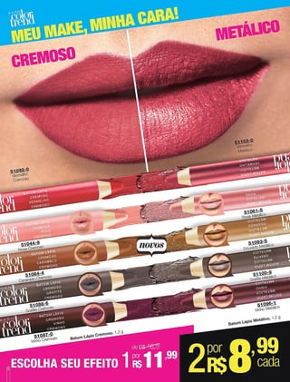 Folheto Avon Cosméticos - 05/2018