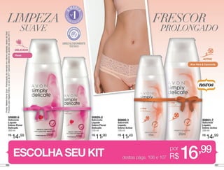 Folheto Avon Cosméticos - 05/2018
