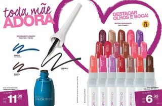 Folheto Avon Cosméticos - 08/2017