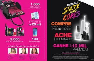 Folheto Avon Cosméticos - 08/2017