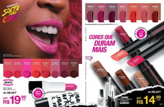 Folheto Avon Cosméticos - 08/2017