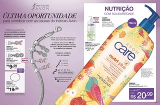 Folheto Avon Cosméticos - 08/2017
