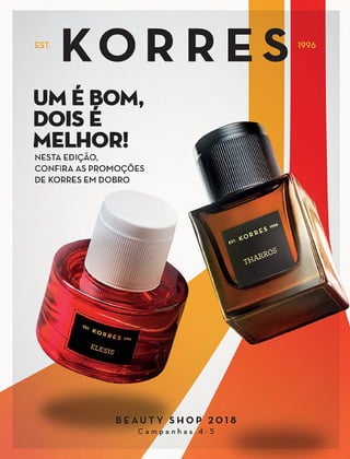 Folheto Korres - Campanha 04 e 05/2018