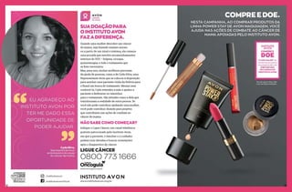 Folheto Avon Cosméticos - 12/2021