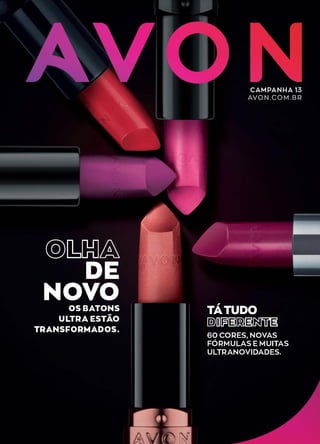 Folheto Avon Cosméticos - 13/2021