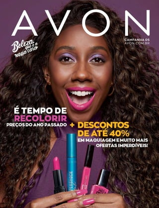 Folheto Avon Cosméticos - 05/2021