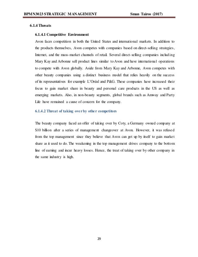 Avon case study pdf picture