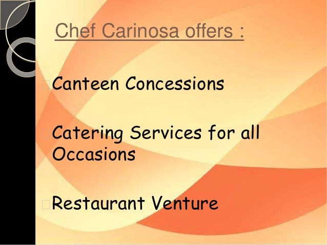 Sample business plan for restaurant