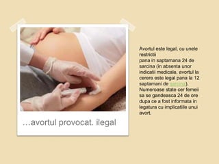 Avortul si consecintele lui | PPTX