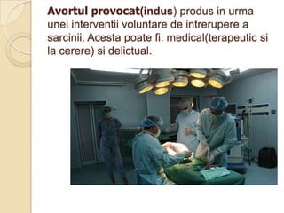 Avortul si consecintele lui | PPTX