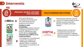 Kilkari and Mobile Academy Slides for AVPN | PPTX