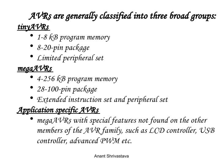 Avr introduction