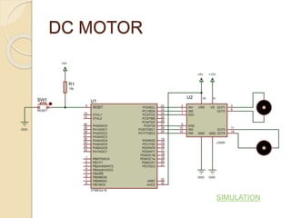 DC MOTOR
SIMULATION
 