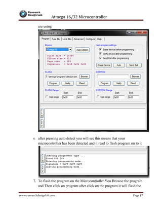 AVR Micro controller Interfacing | PDF